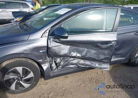 2017 Hyundai Ioniq Hybrid Sel из США, поврежденный, VIN KMHC75LC5HU035029